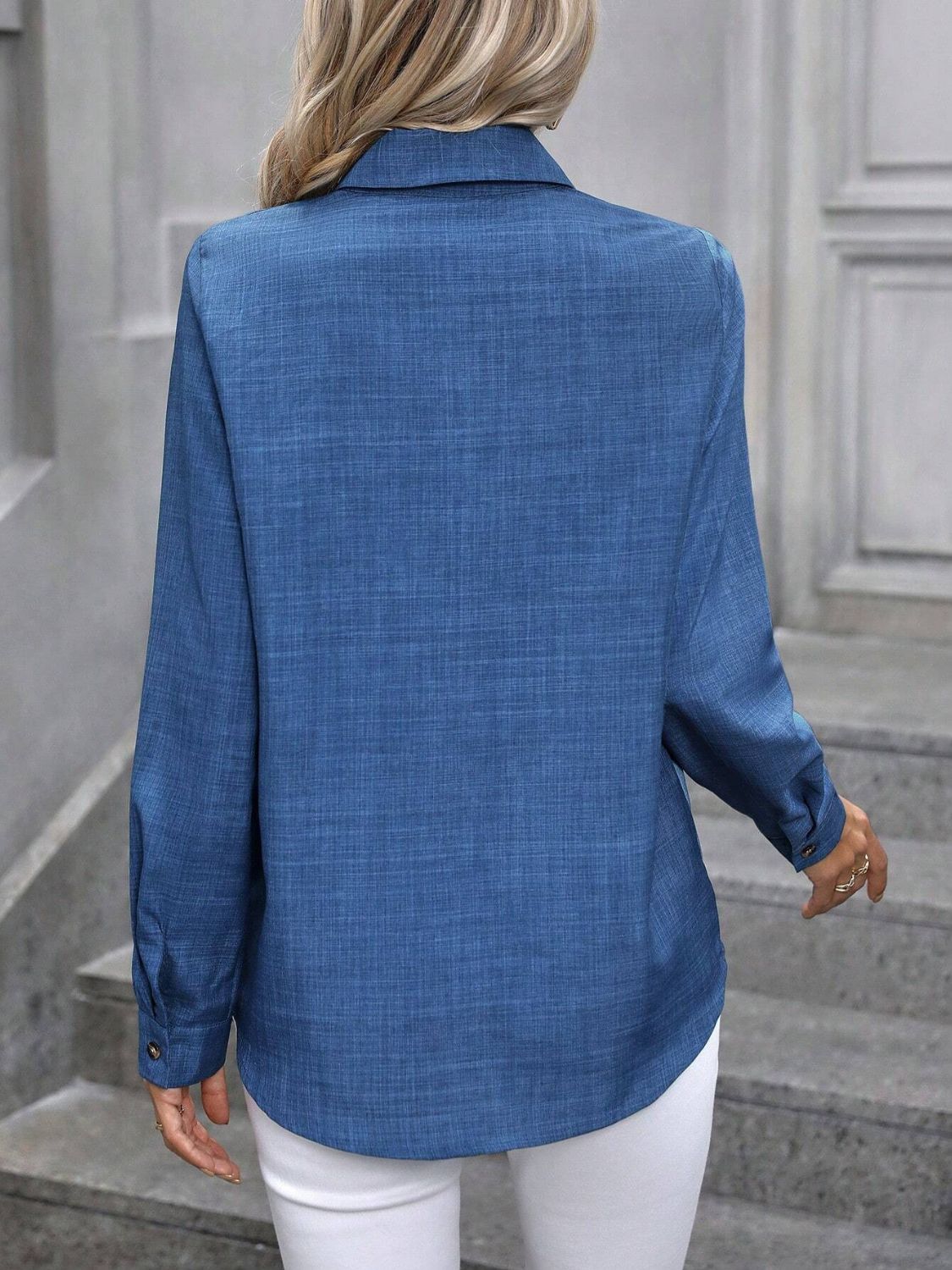 Lifestyle image of product styled for a chic daytime look