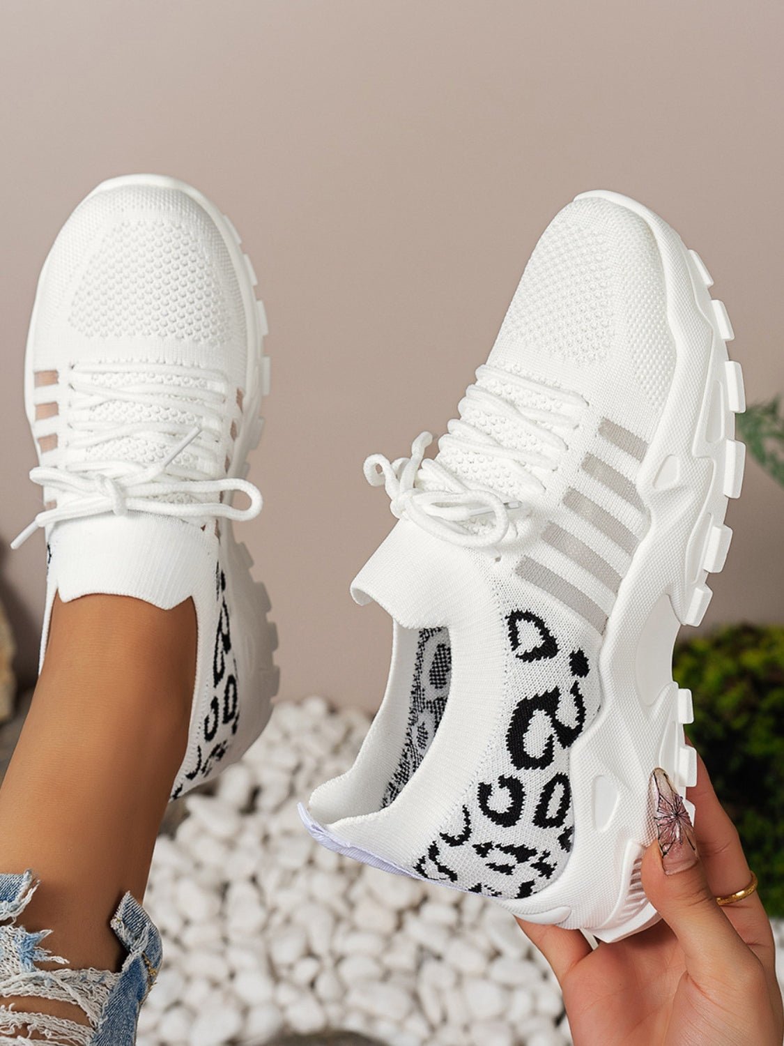 Lifestyle image of product styled for a chic daytime look