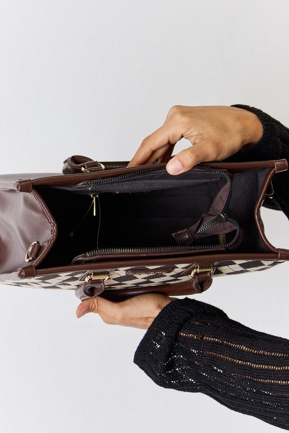 Lifestyle image of product styled for a chic daytime look