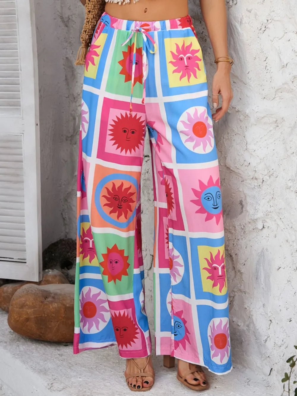 Lifestyle image of product styled for a chic daytime look