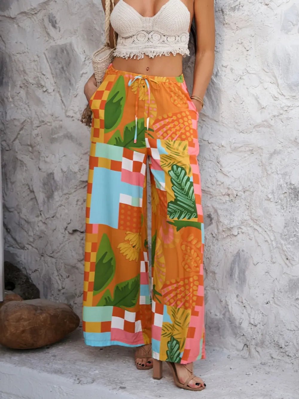 Side view of product highlighting flattering shape and movement