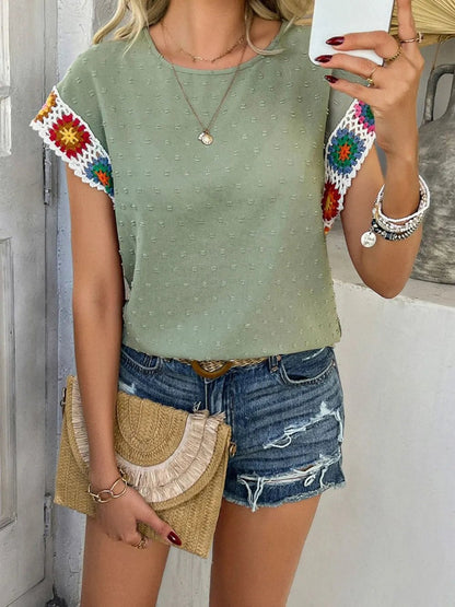 Lifestyle image of product styled for a chic daytime look