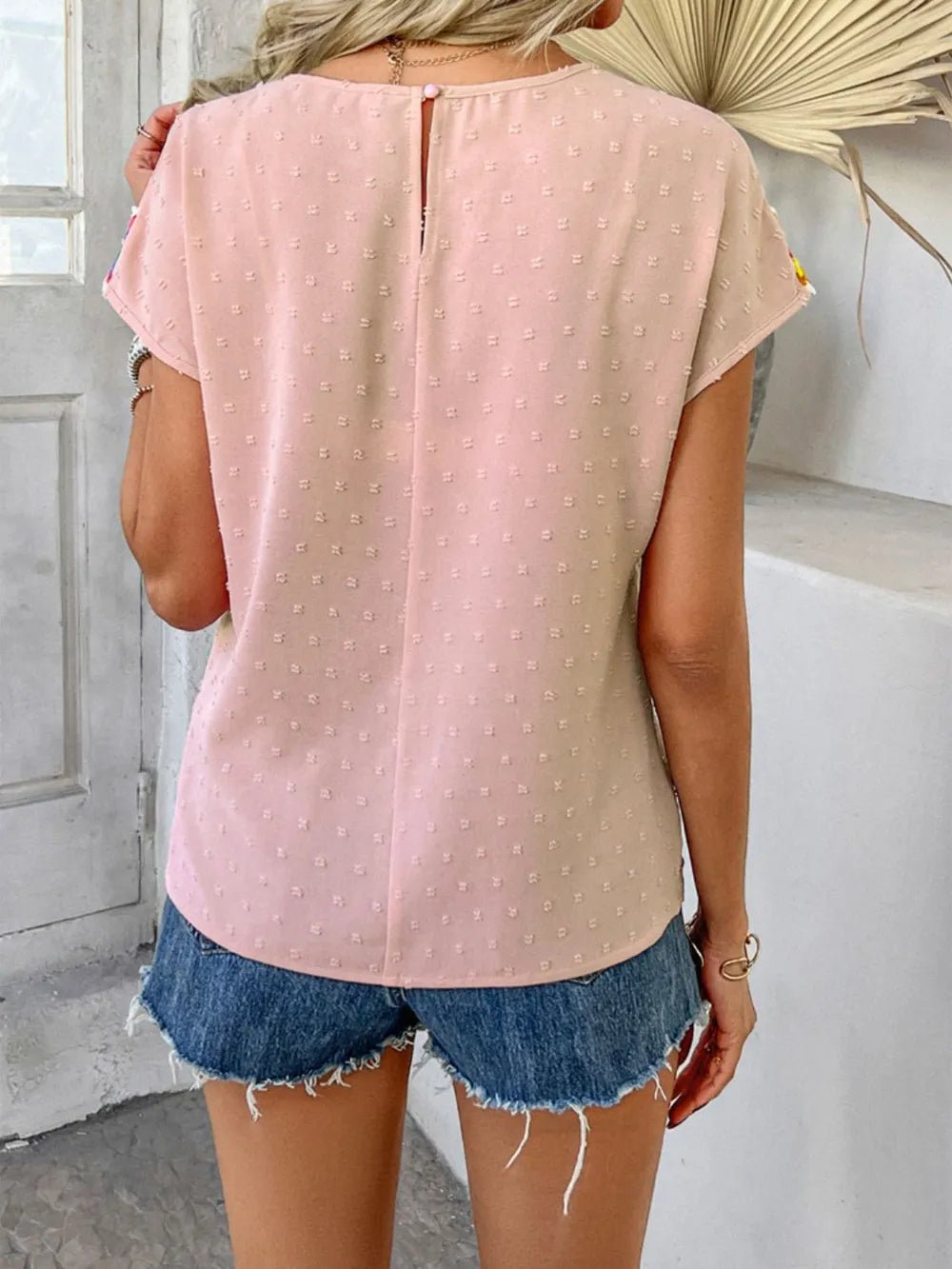 Lifestyle image of product styled for a chic daytime look