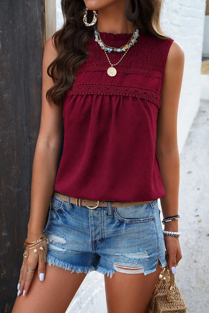 Lifestyle image of product styled for a chic daytime look