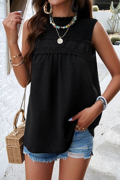 Lifestyle image of product styled for a chic daytime look