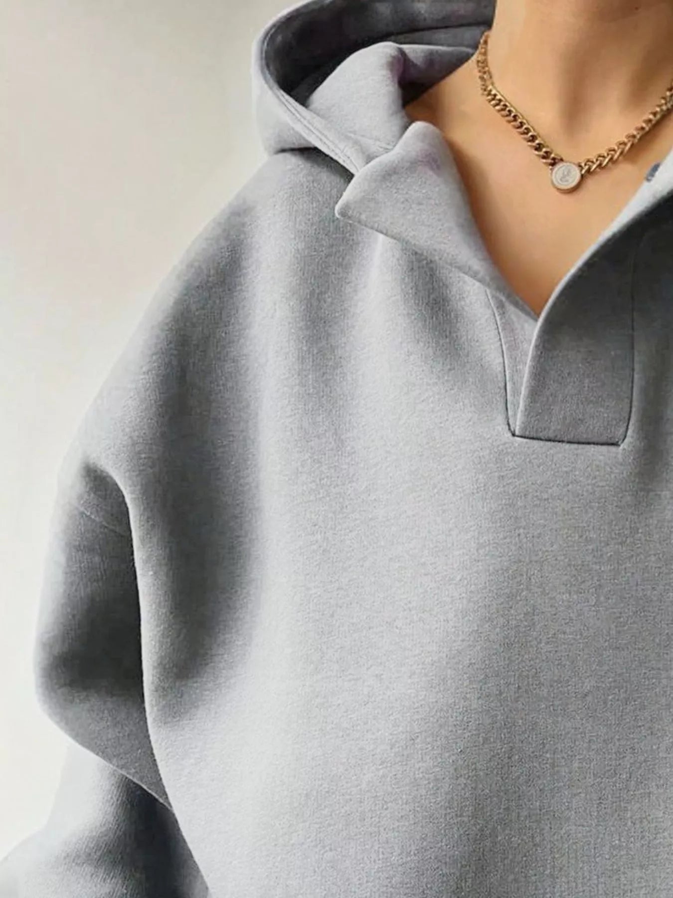 Dropped Shoulder Long Sleeve Sweatshirt - Rochelle's House LLC
