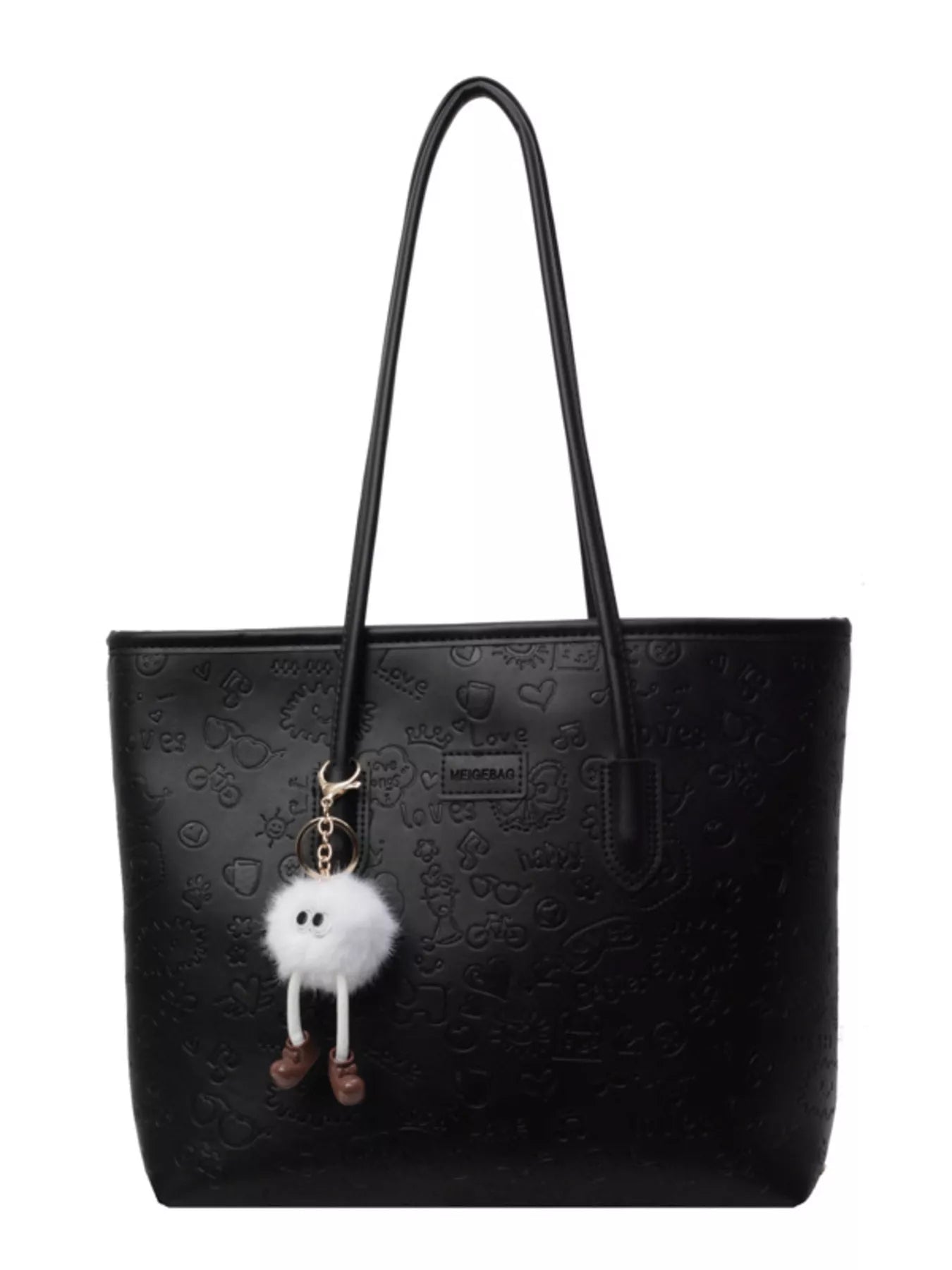 Embossed Pattern Tote Bag - Rochelle's House LLC