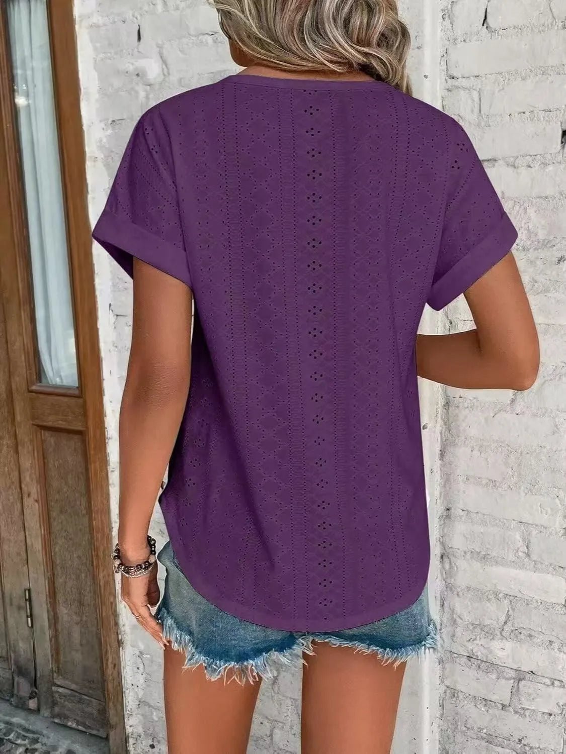 Lifestyle image of product styled for a chic daytime look