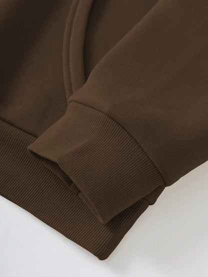 FAITH OVER FEAR Dropped Shoulder Hoodie - Rochelle's House LLC