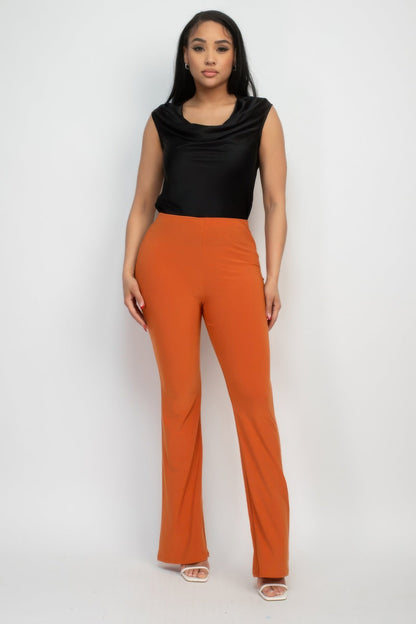 Back view of product with easy, flowy drape