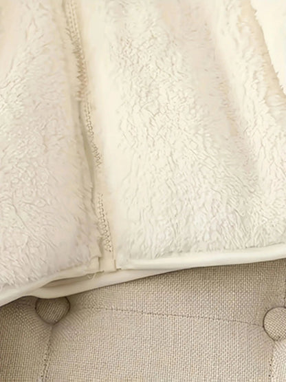 Close-up of product showing fabric texture and finish