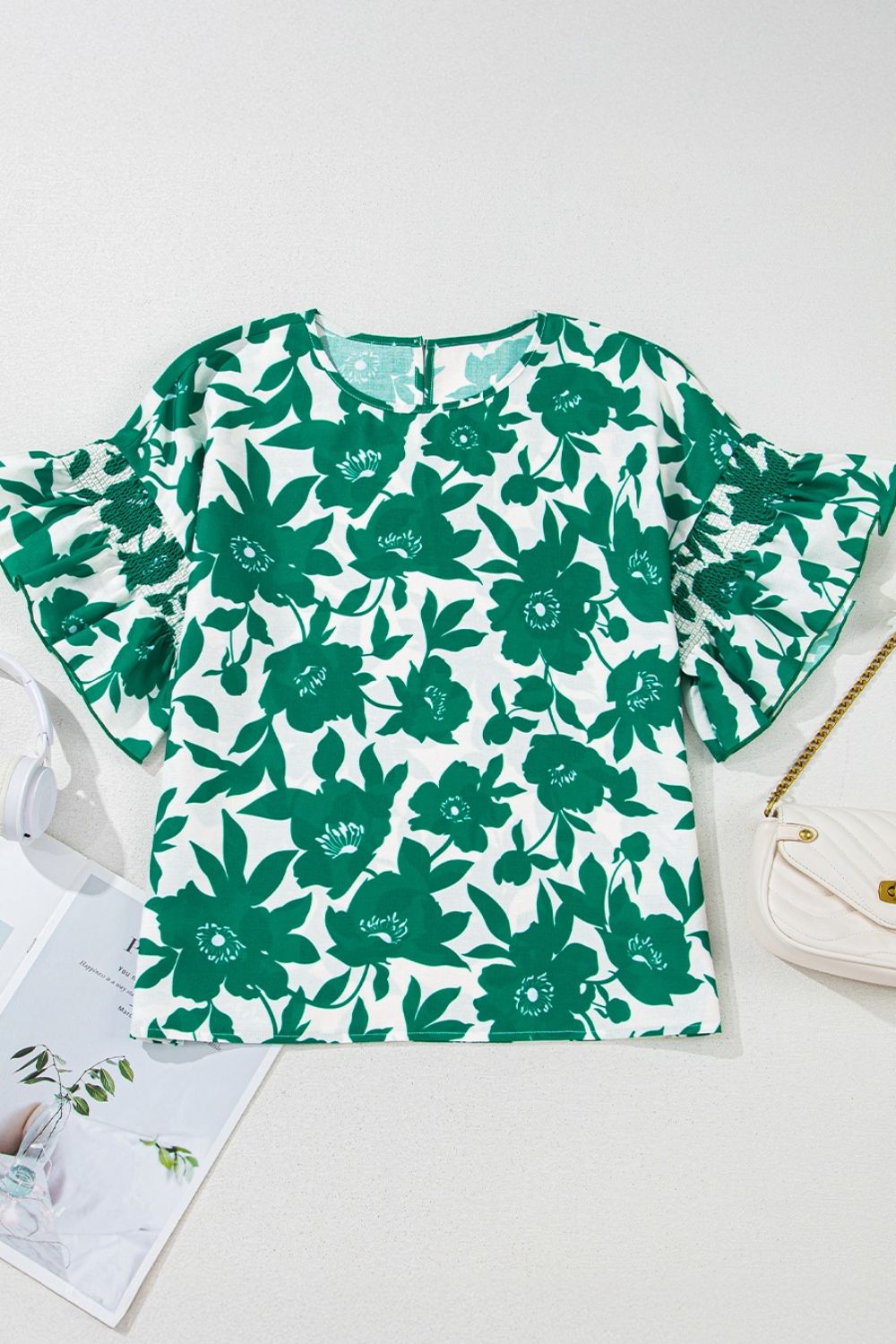 Lifestyle image of product styled for a chic daytime look