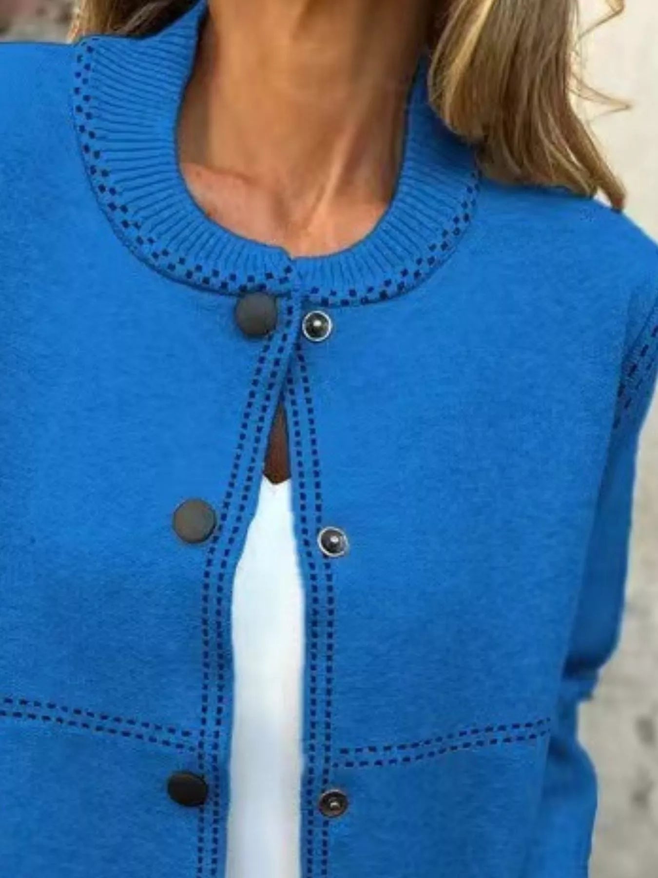 Lifestyle image of product styled for a chic daytime look