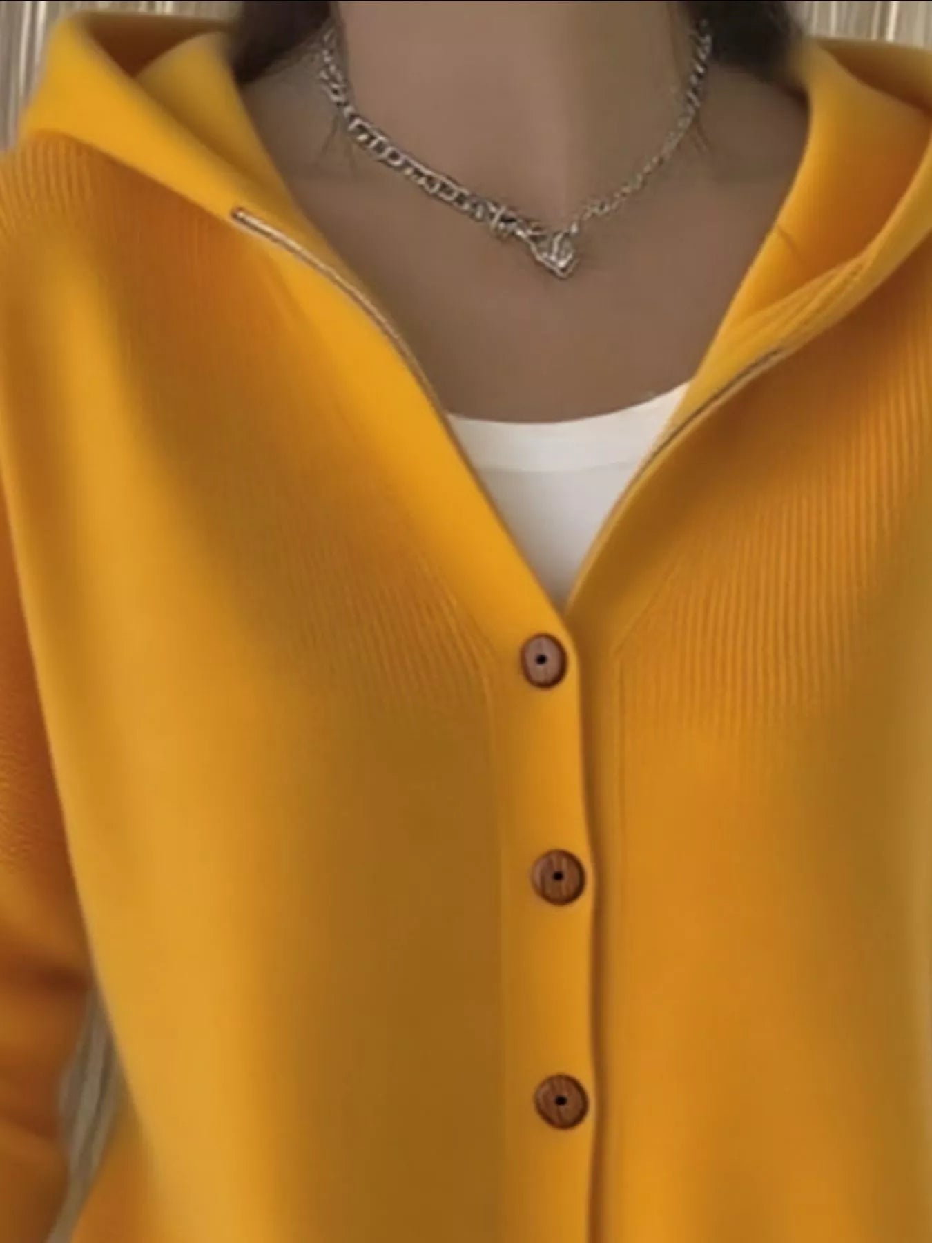 Lifestyle image of product styled for a chic daytime look