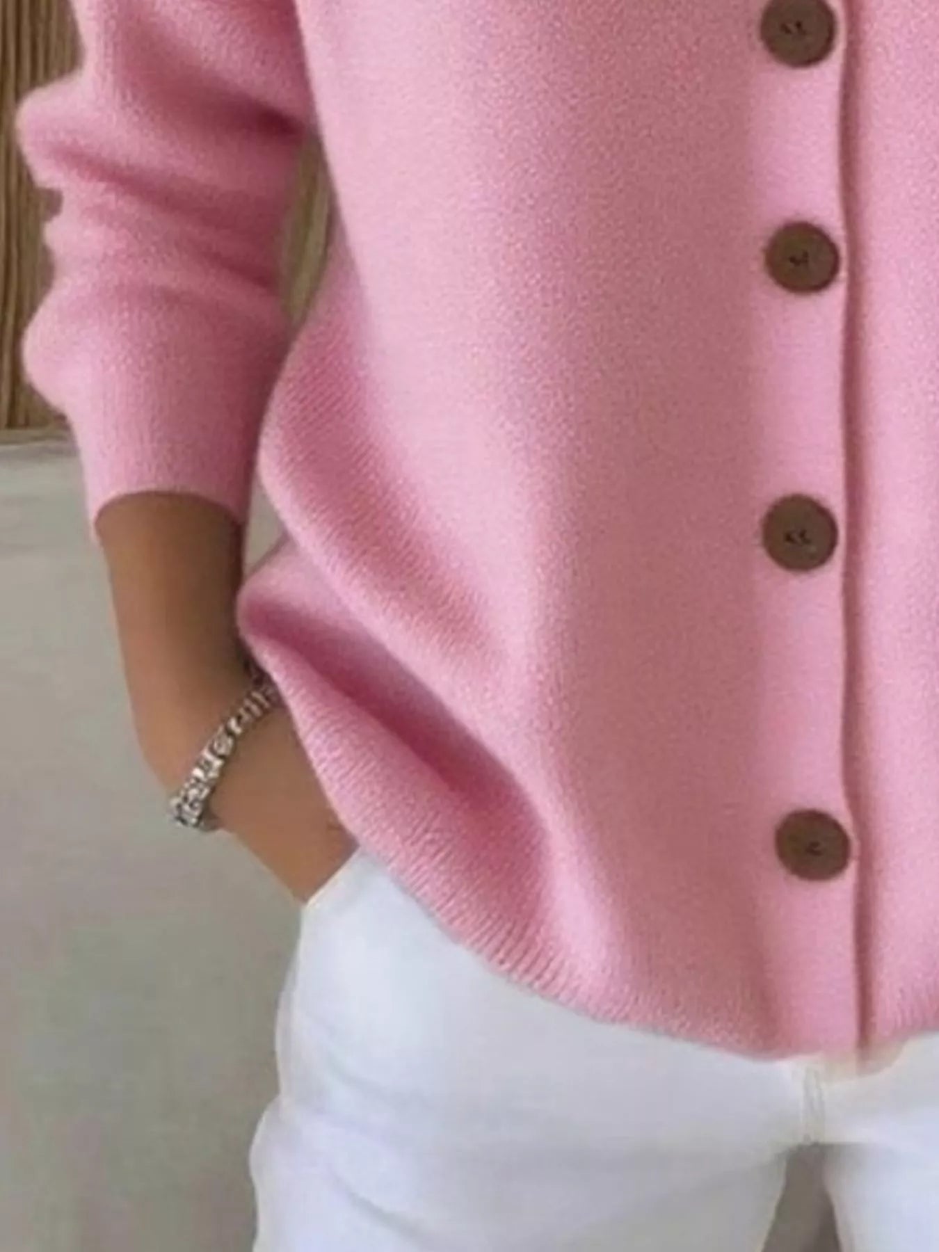 Lifestyle image of product styled for a chic daytime look