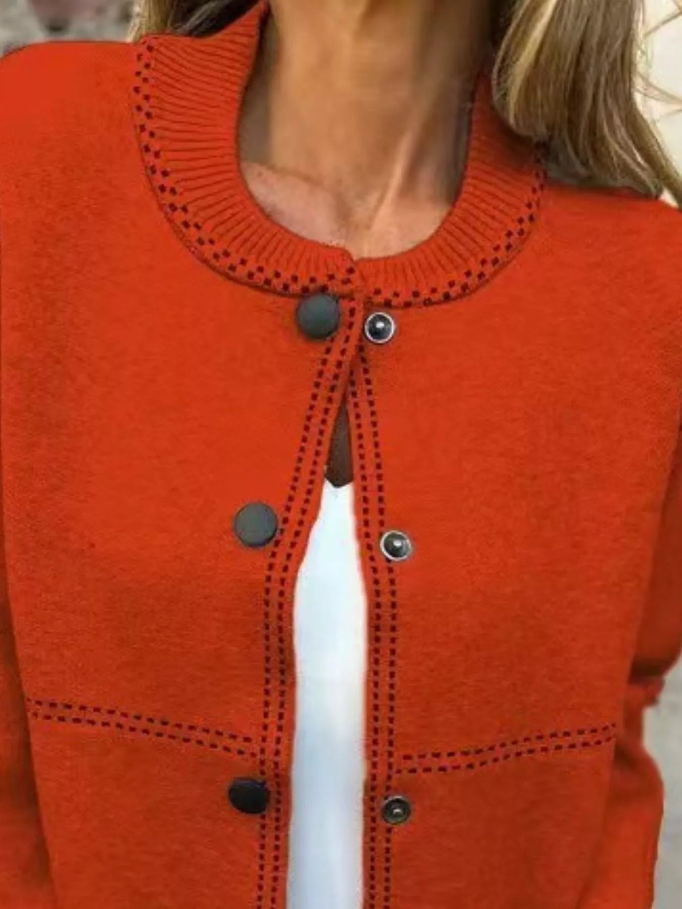 Lifestyle image of product styled for a chic daytime look