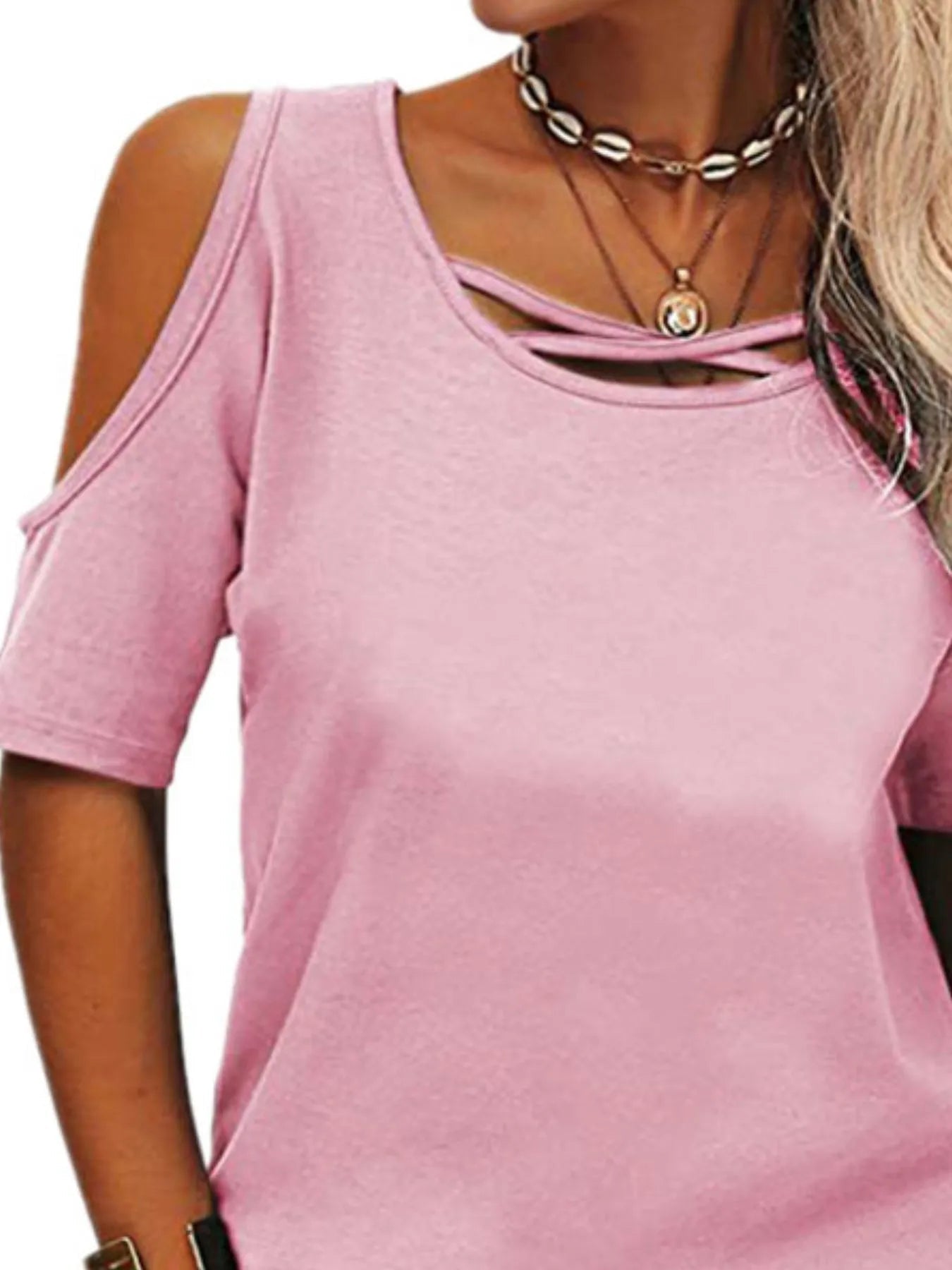 Lifestyle image of product styled for a chic daytime look