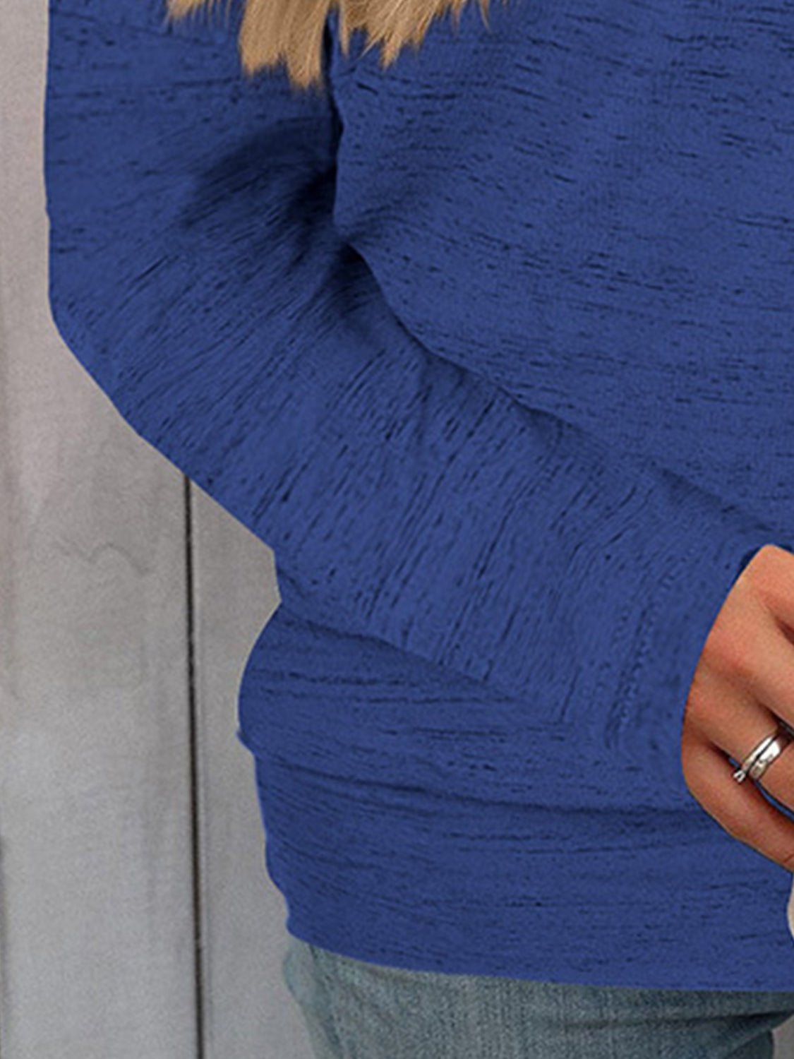 Lifestyle image of product styled for a chic daytime look