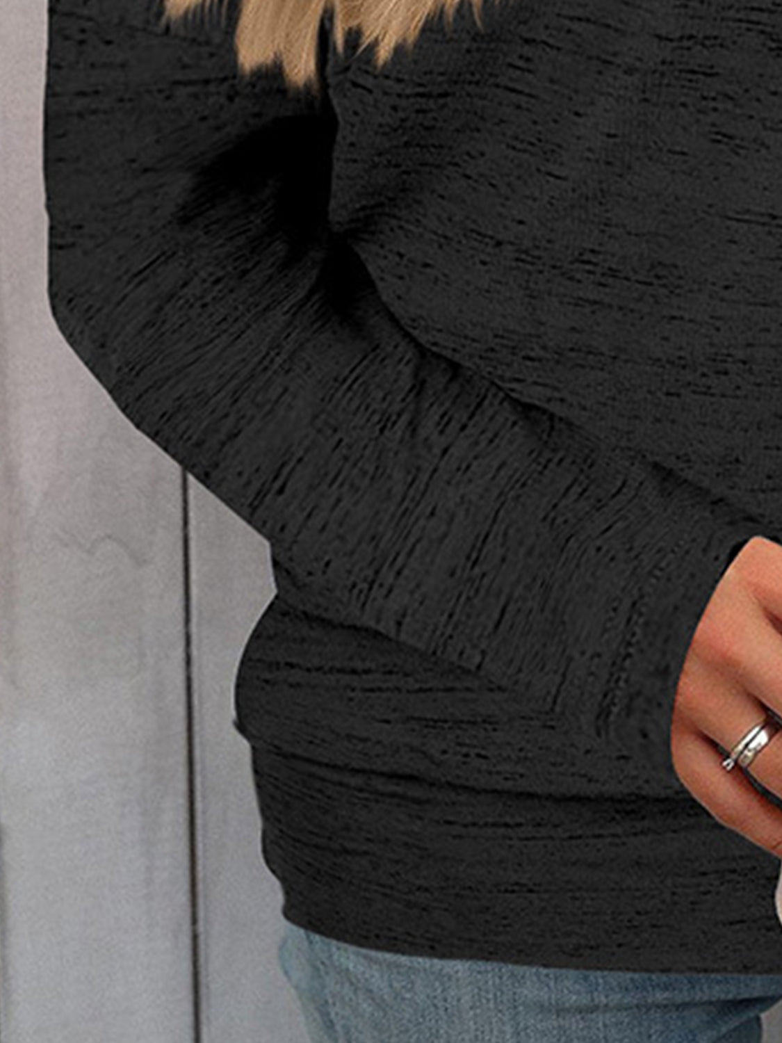 Lifestyle image of product styled for a chic daytime look