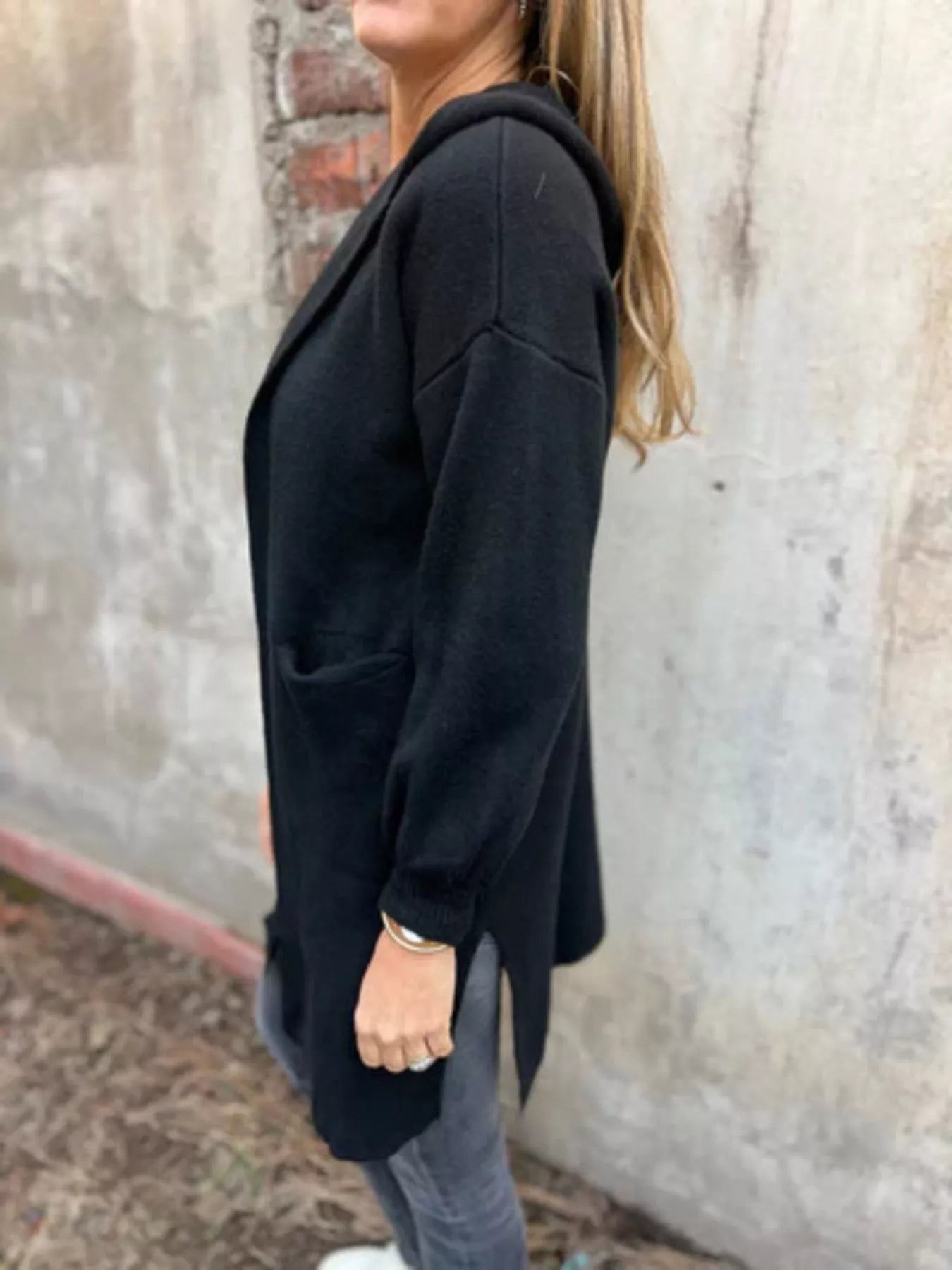 Lifestyle image of product styled for a chic daytime look