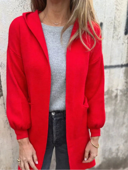 Back view of product with easy, flowy drape