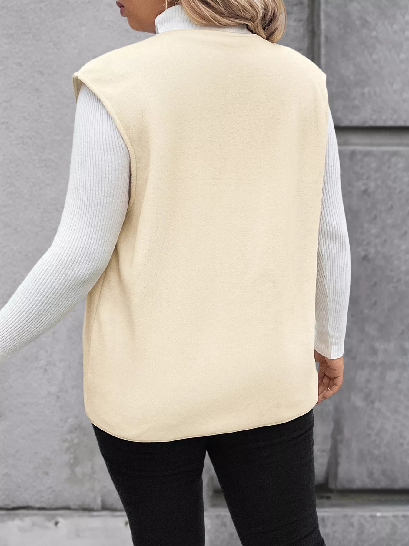 Lifestyle image of product styled for a chic daytime look