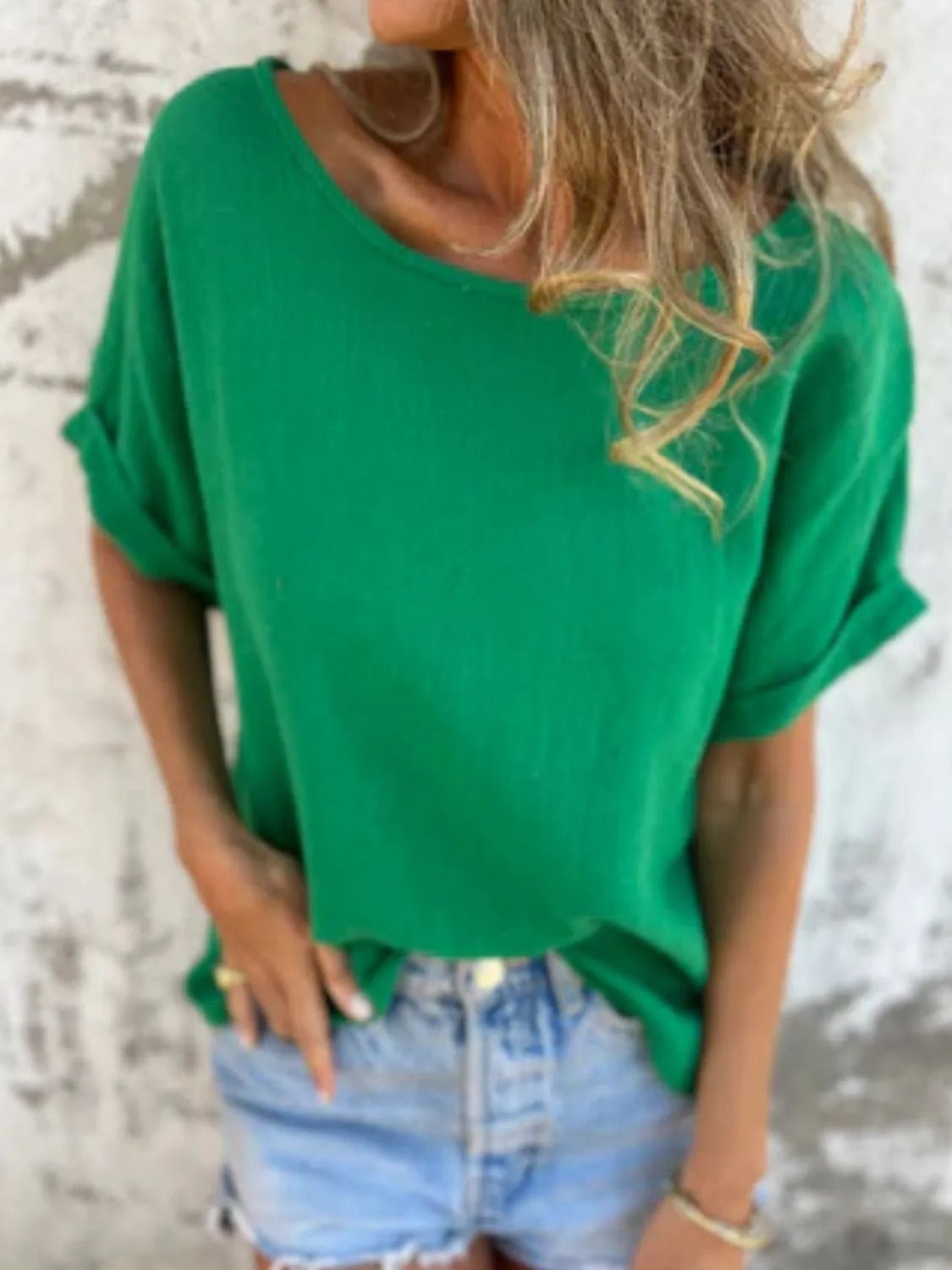 Lifestyle image of product styled for a chic daytime look