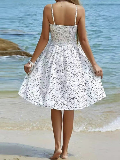 Lifestyle image of product styled for a chic daytime look