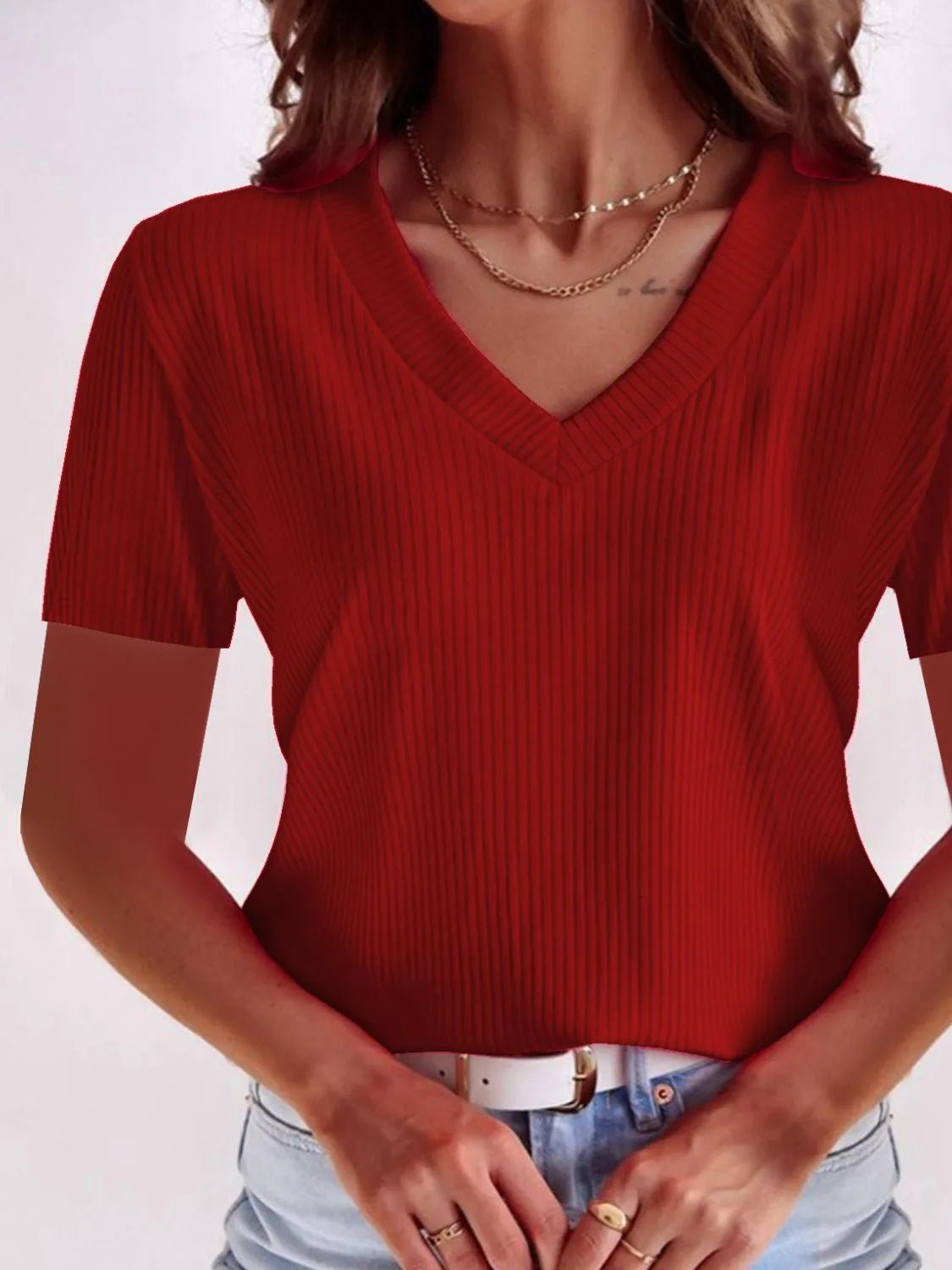 Lifestyle image of product styled for a chic daytime look