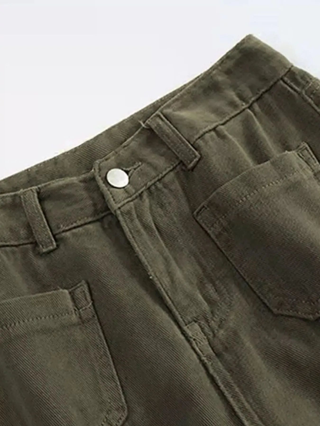 Side view of product highlighting flattering shape and movement