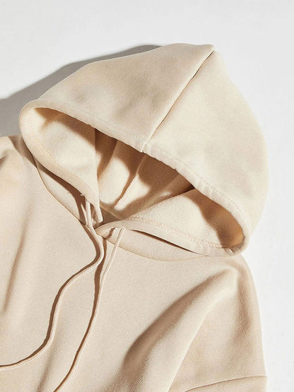 Graphic Drawstring Hoodie with Pocket - Rochelle's House LLC