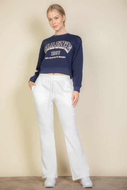 Back view of product with easy, flowy drape