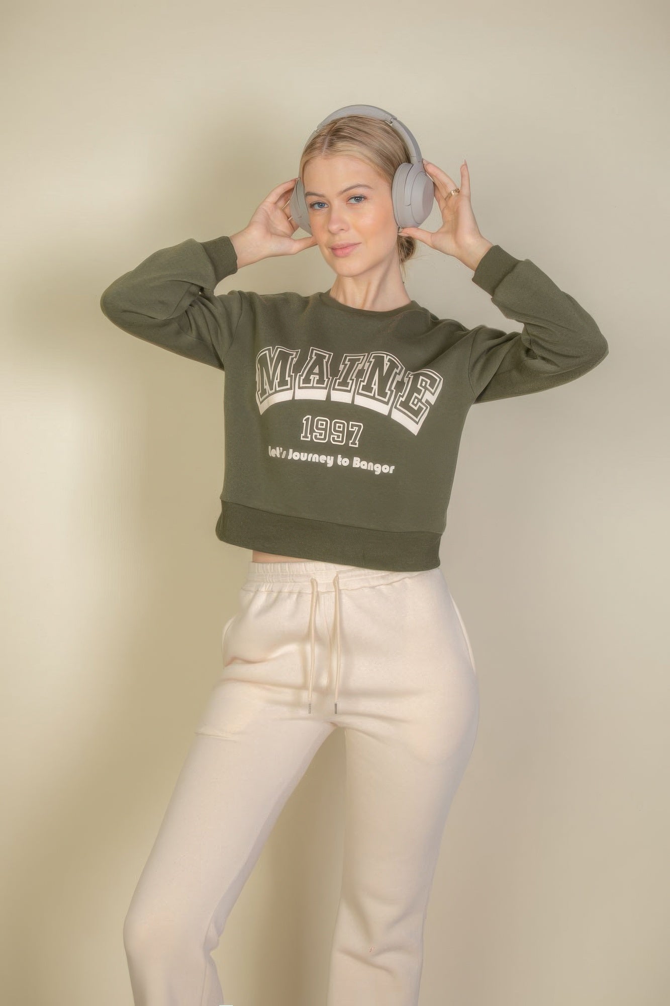 Lifestyle image of product styled for a chic daytime look