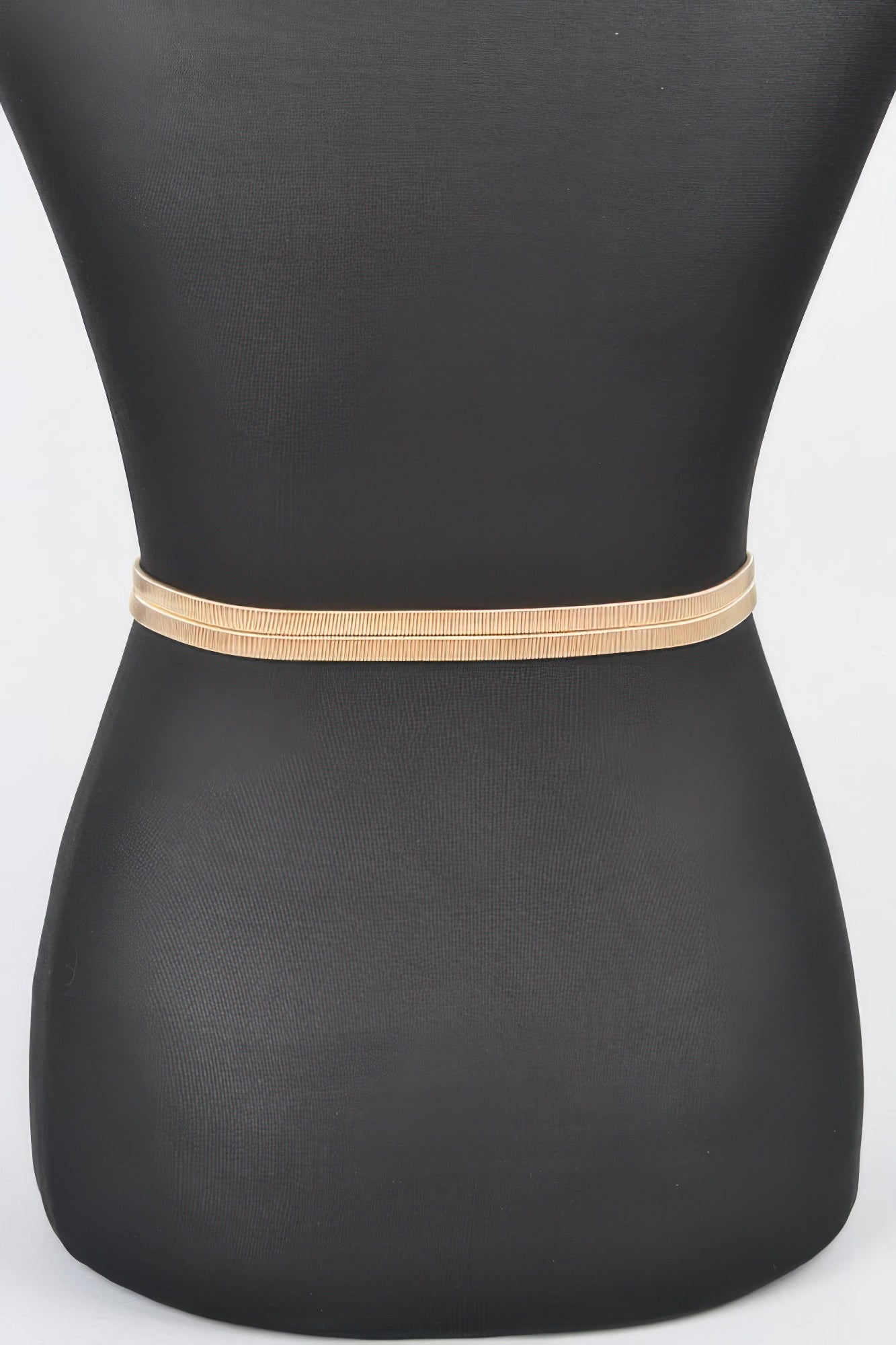 Side view of product highlighting flattering shape and movement