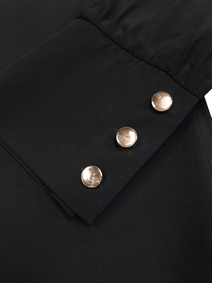 High Neck Asymmetric Top and Pants Set - Rochelle's House LLC