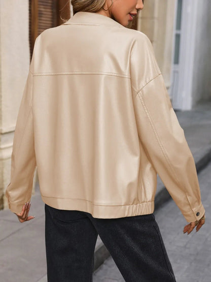 Back view of product with easy, flowy drape