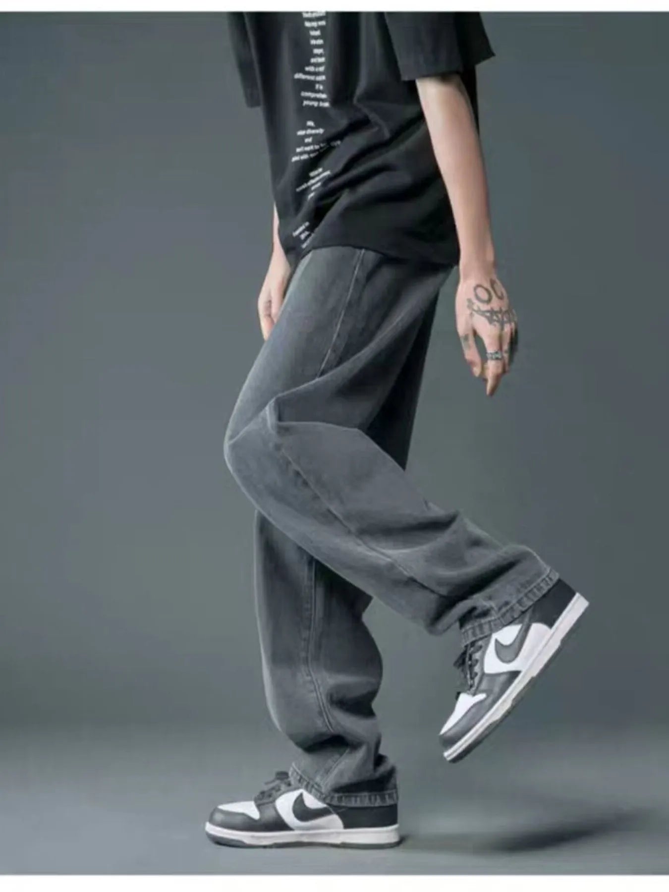 Back view of product with easy, flowy drape