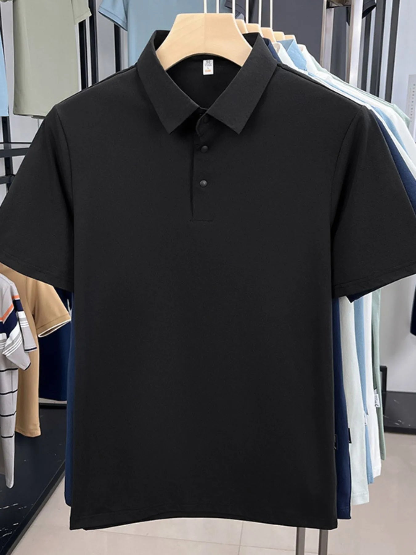 Side view of product highlighting flattering shape and movement