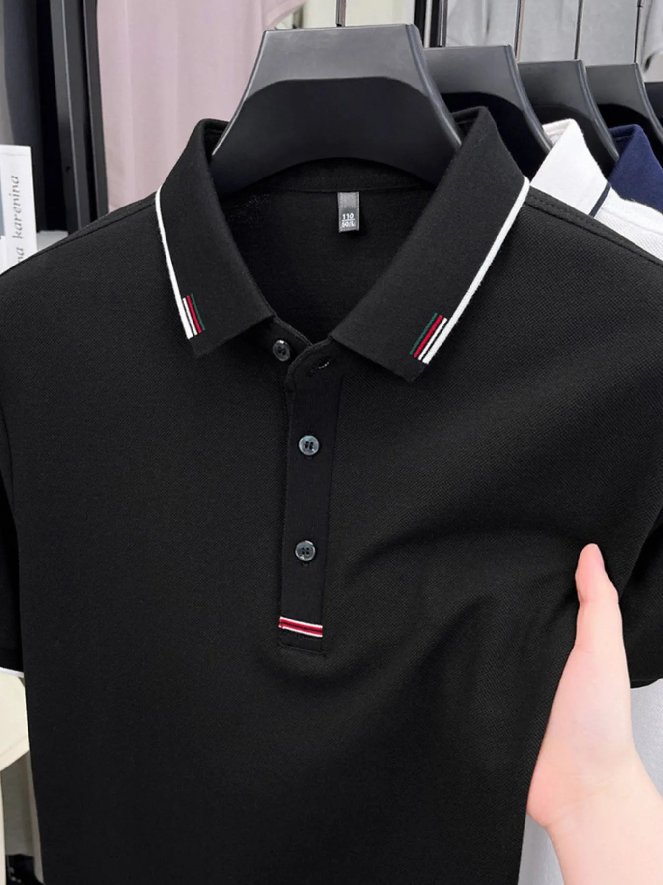 Back view of product with easy, flowy drape