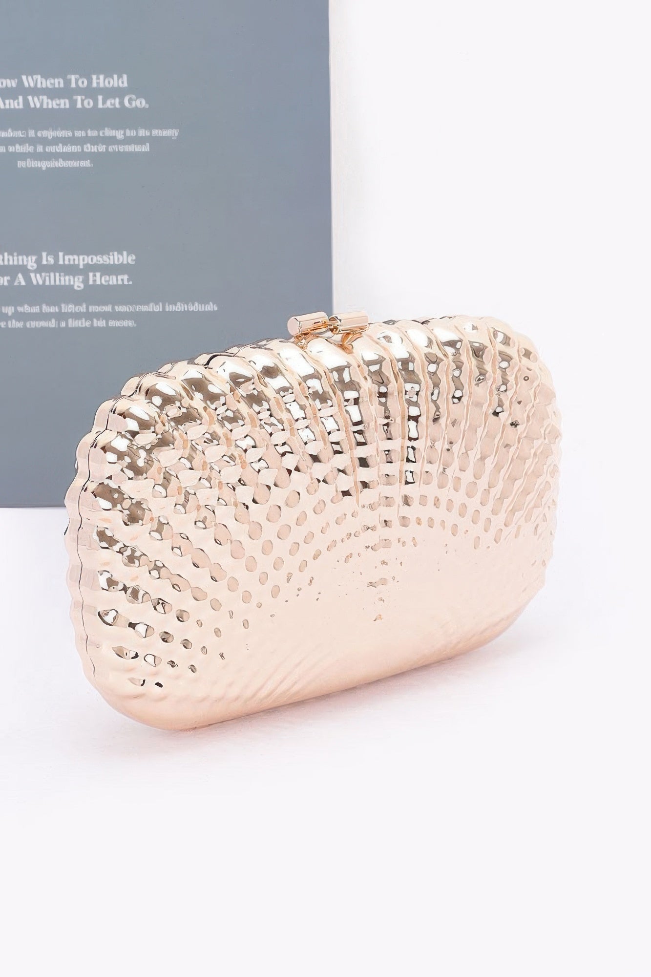 Close-up of product showing fabric texture and finish