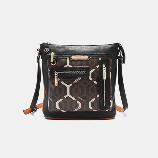 Nicole Lee USA Geometric Pattern Crossbody Bag - Rochelle's House LLC