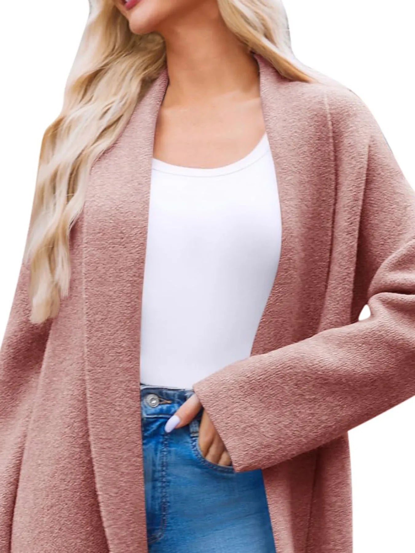 Lifestyle image of product styled for a chic daytime look