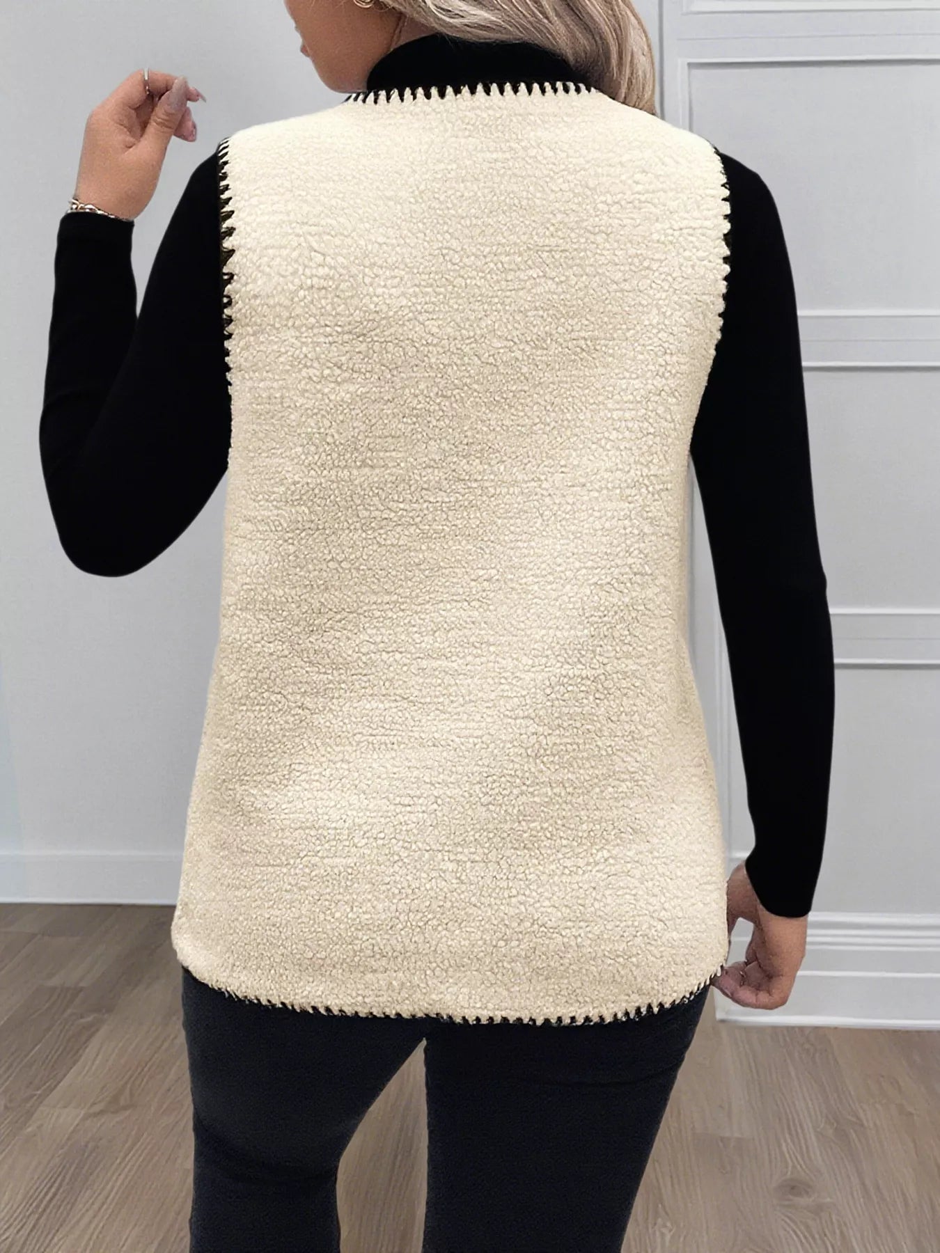 Lifestyle image of product styled for a chic daytime look