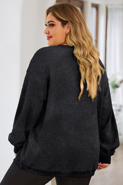 Back view of product with easy, flowy drape