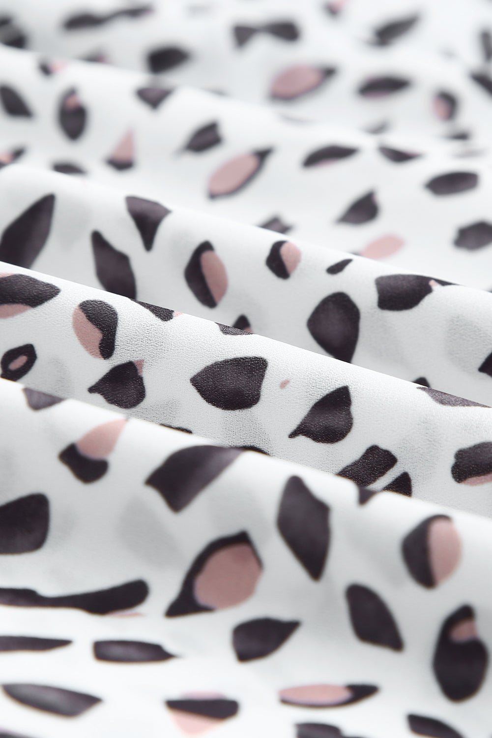 Plus Size Printed Off - Shoulder Half Sleeve Blouse - Rochelle's House LLC