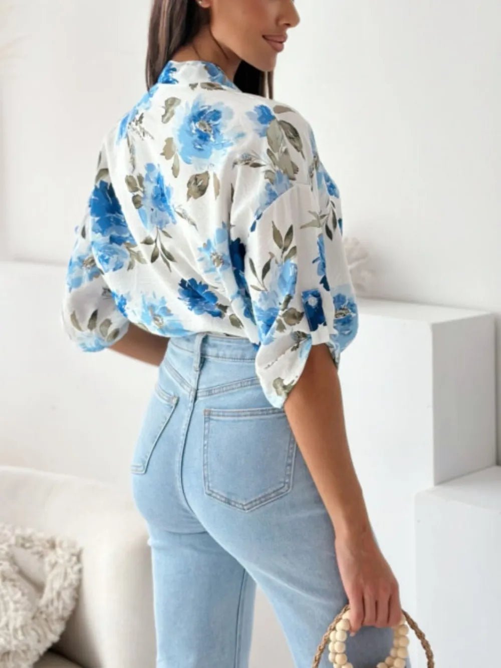 Lifestyle image of product styled for a chic daytime look