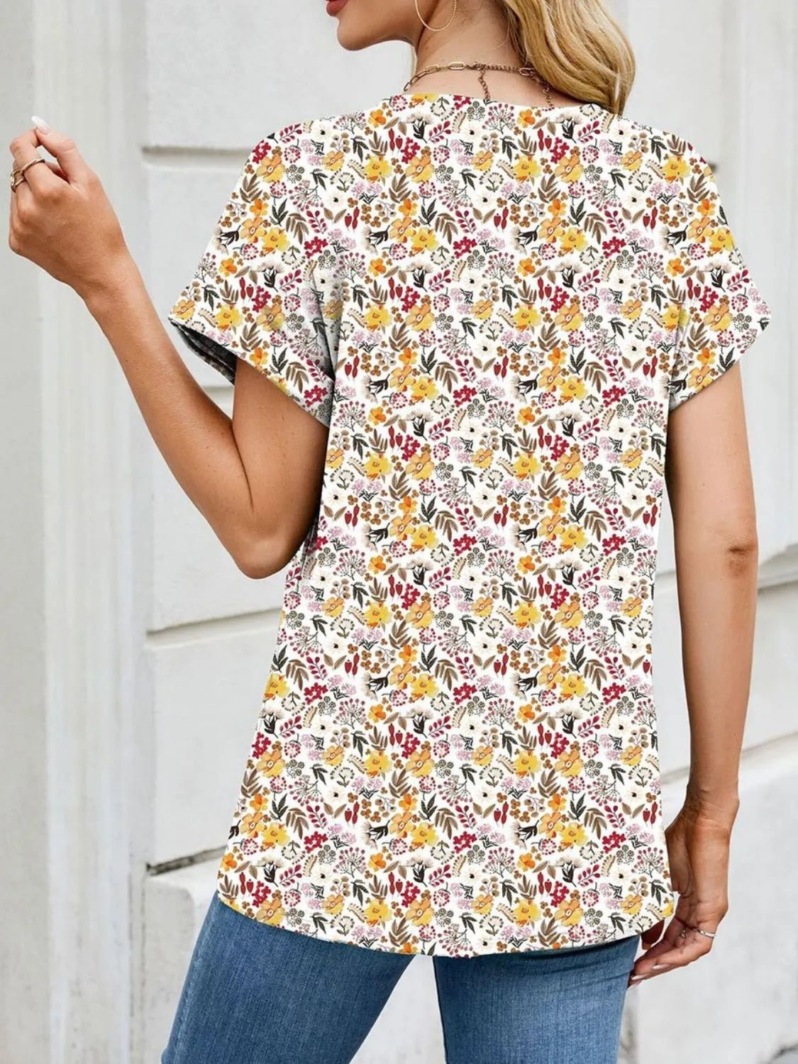 Lifestyle image of product styled for a chic daytime look