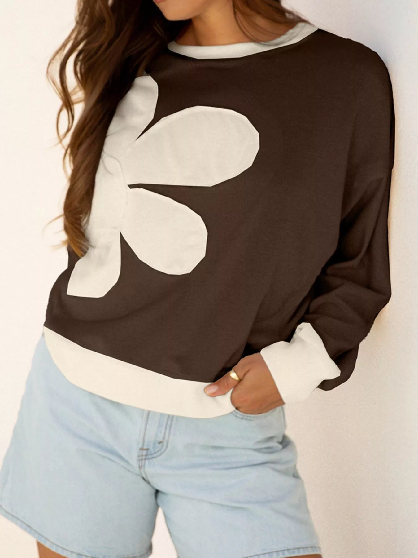 Lifestyle image of product styled for a chic daytime look