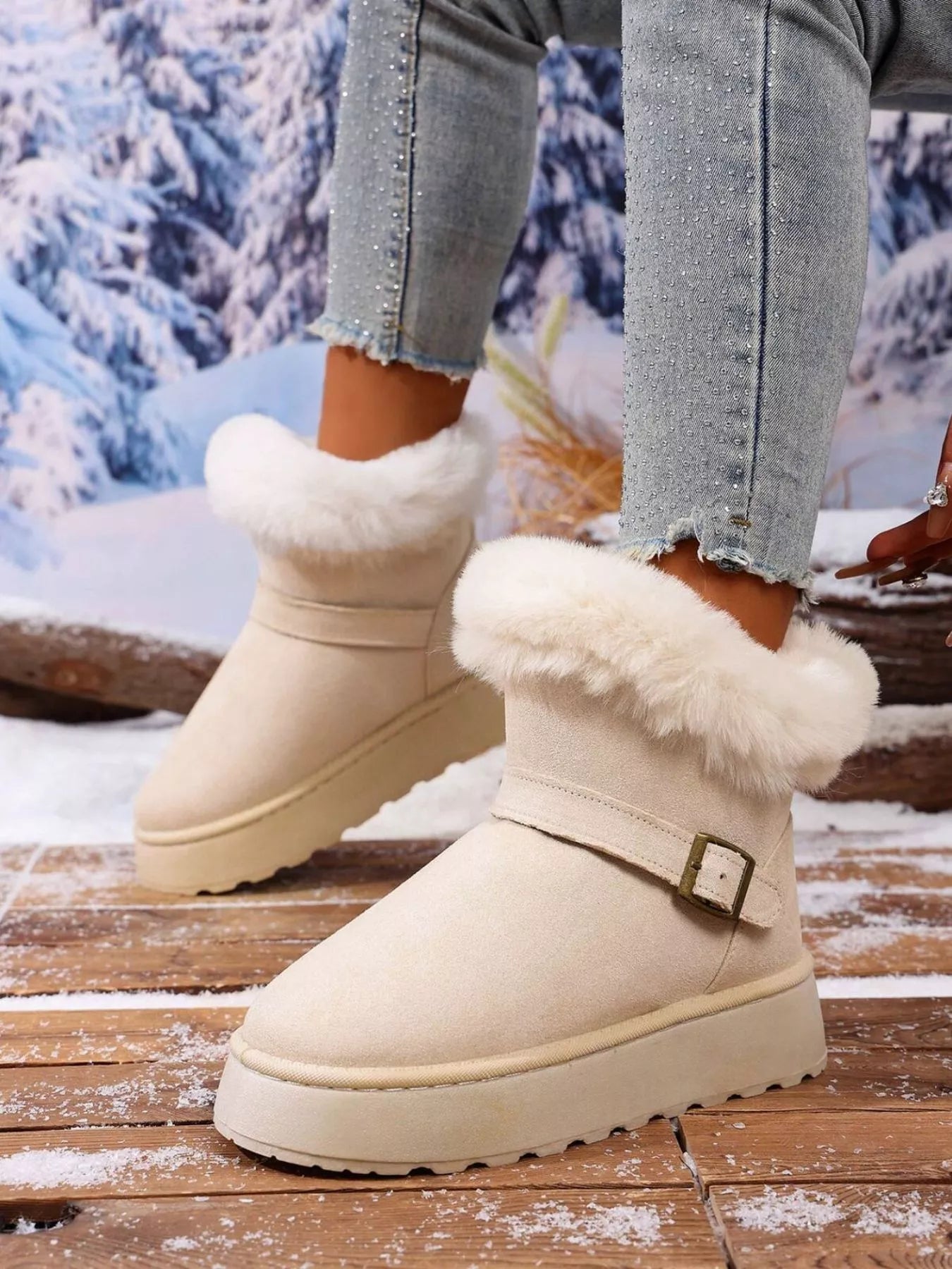 Back view of product with easy, flowy drape