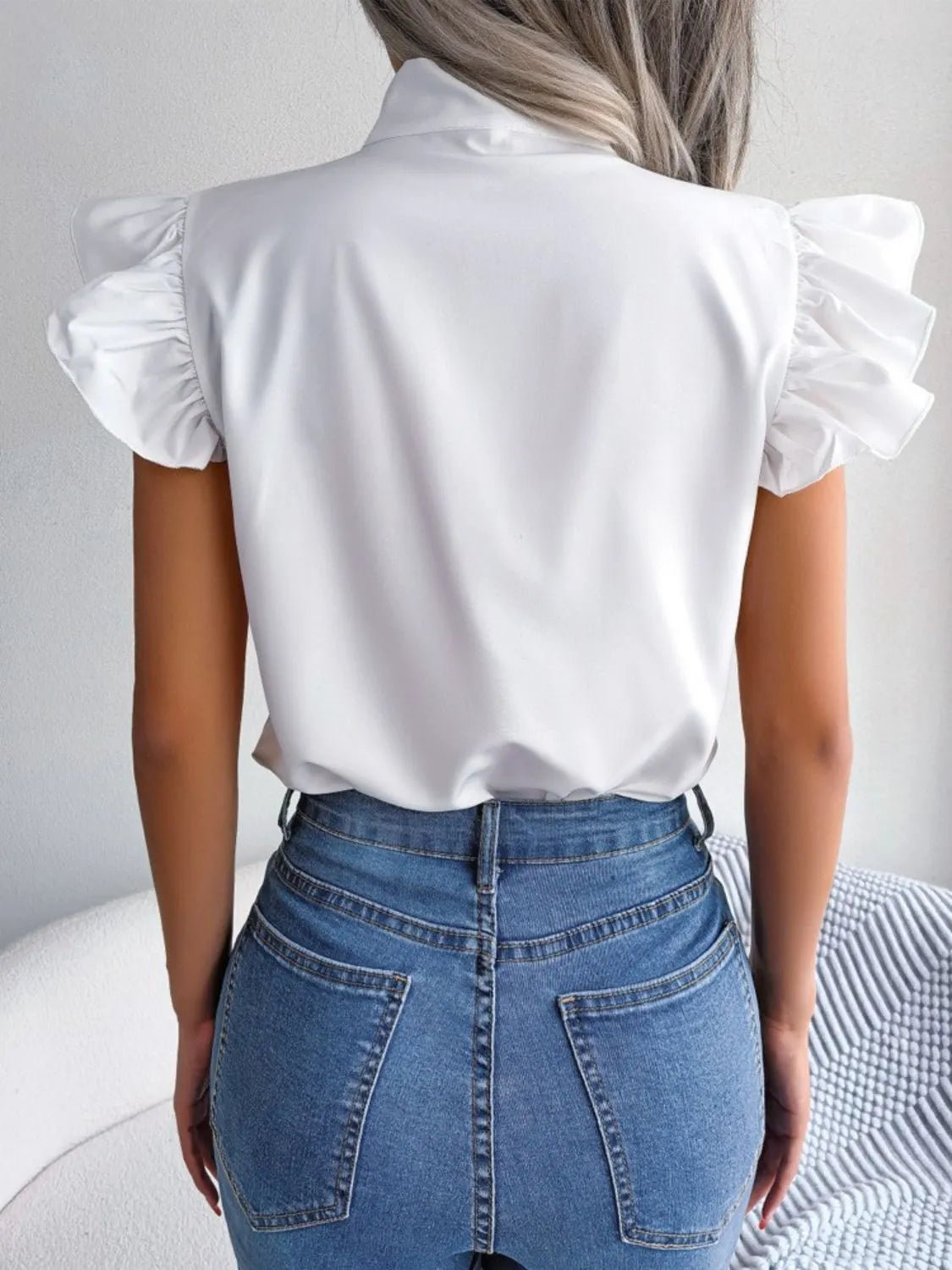 Lifestyle image of product styled for a chic daytime look